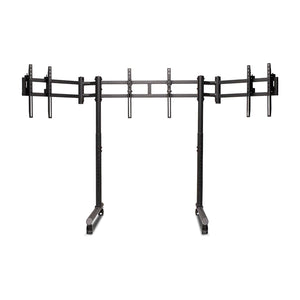 Next Level Racing Round Tube Freestanding Triple Monitor Stand