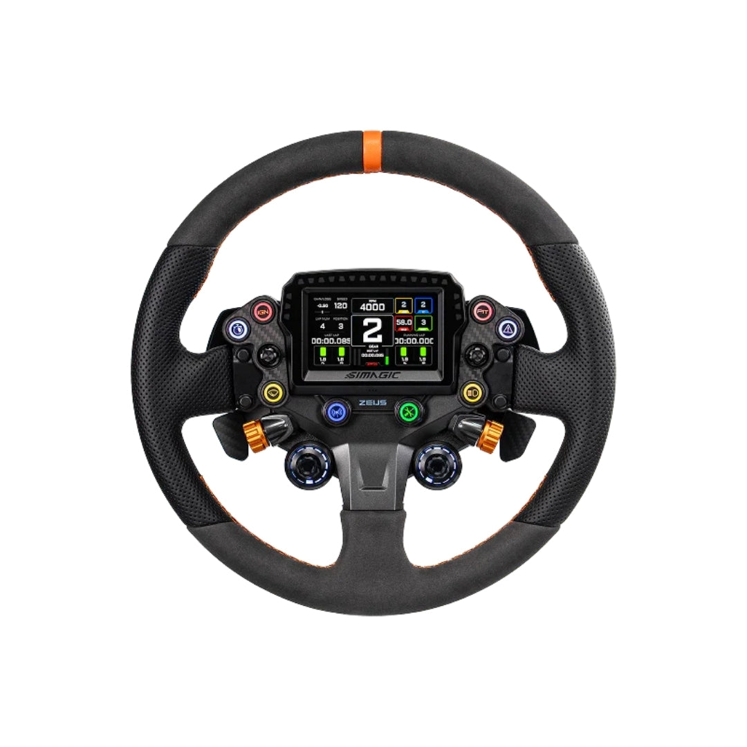 Simagic Zeus Sport Steering Wheel + Magic Dash 4 Bundle