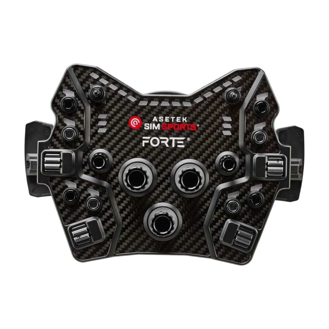 Asetek Forte® GT Button Box (Black, Aluminum)