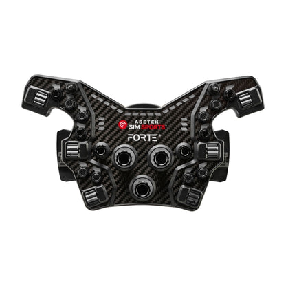Asetek Forte® Formula Button Box (Black, Aluminum)
