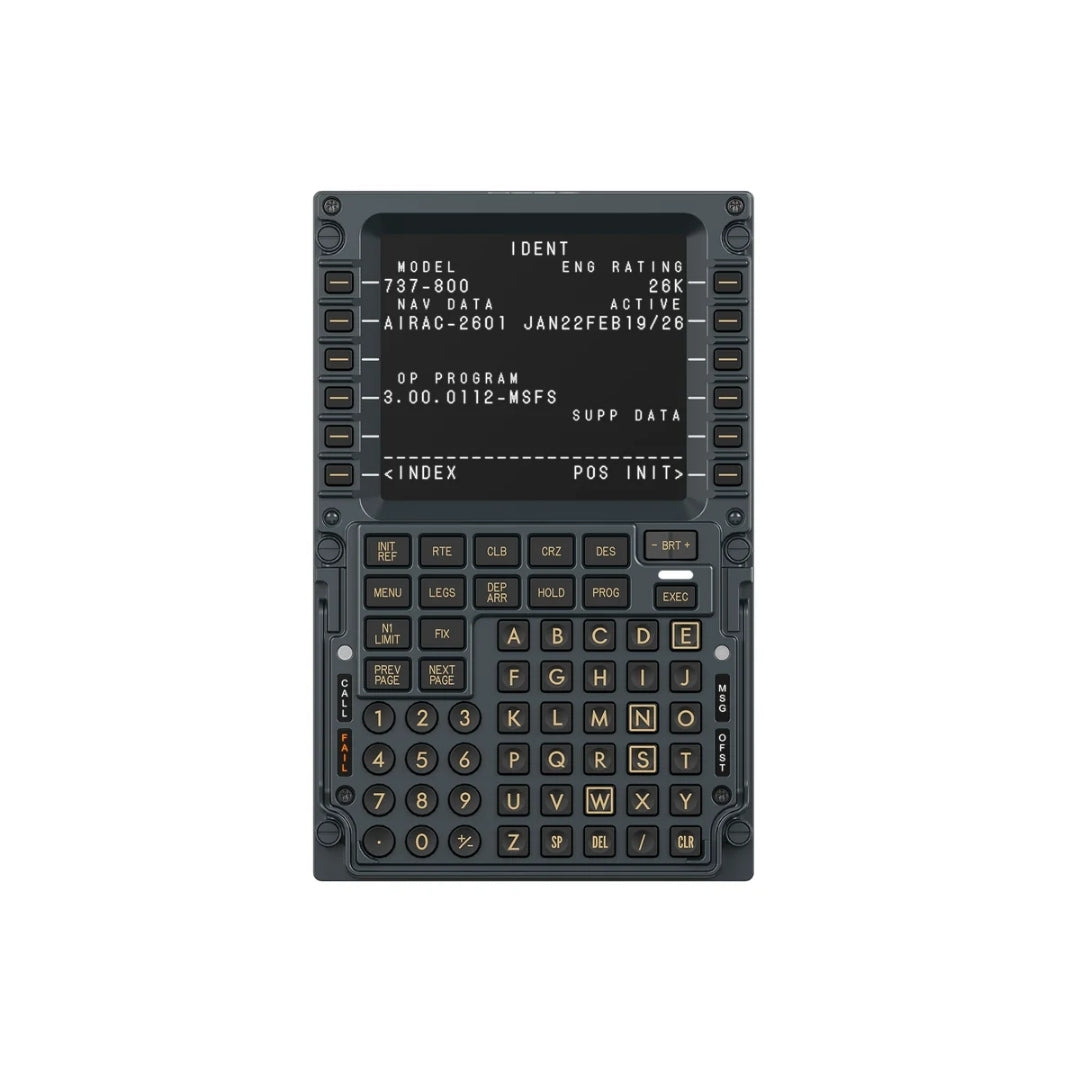 Moza MB7F Flight Computer Display
