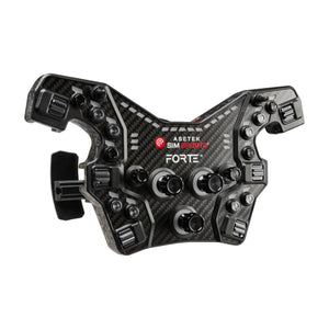 Asetek Forte® Formula Button Box (Black, Aluminum)