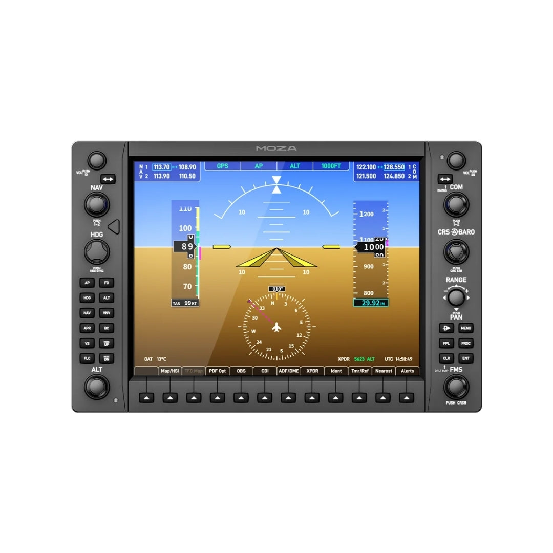 Moza MGX1000 Instrument Panel