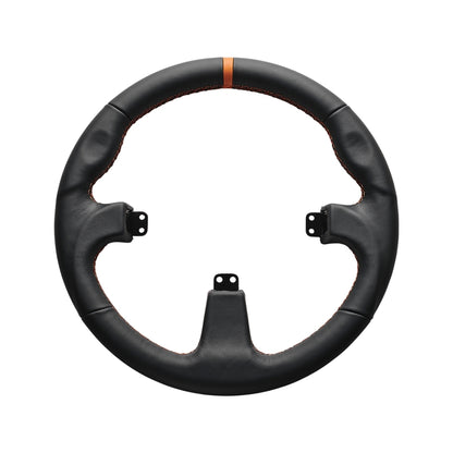 Asetek Round Black Leather Rim