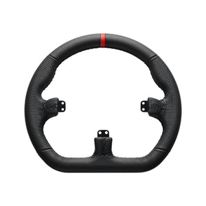 Asetek Closed D Black Leather Rim
