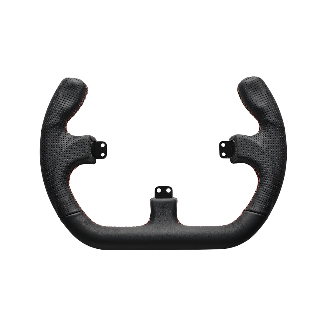 Asetek Open D Black Leather Rim